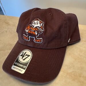 Cleveland Browns ‘Elfie’ ‘47 Clean Up Adjustable Brown Cap